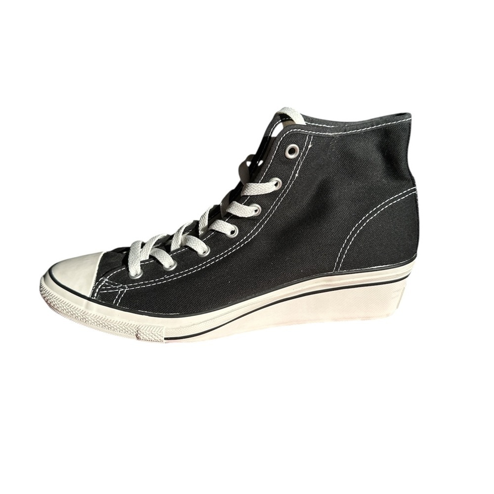 Converse Black and White High-Top Sneakers